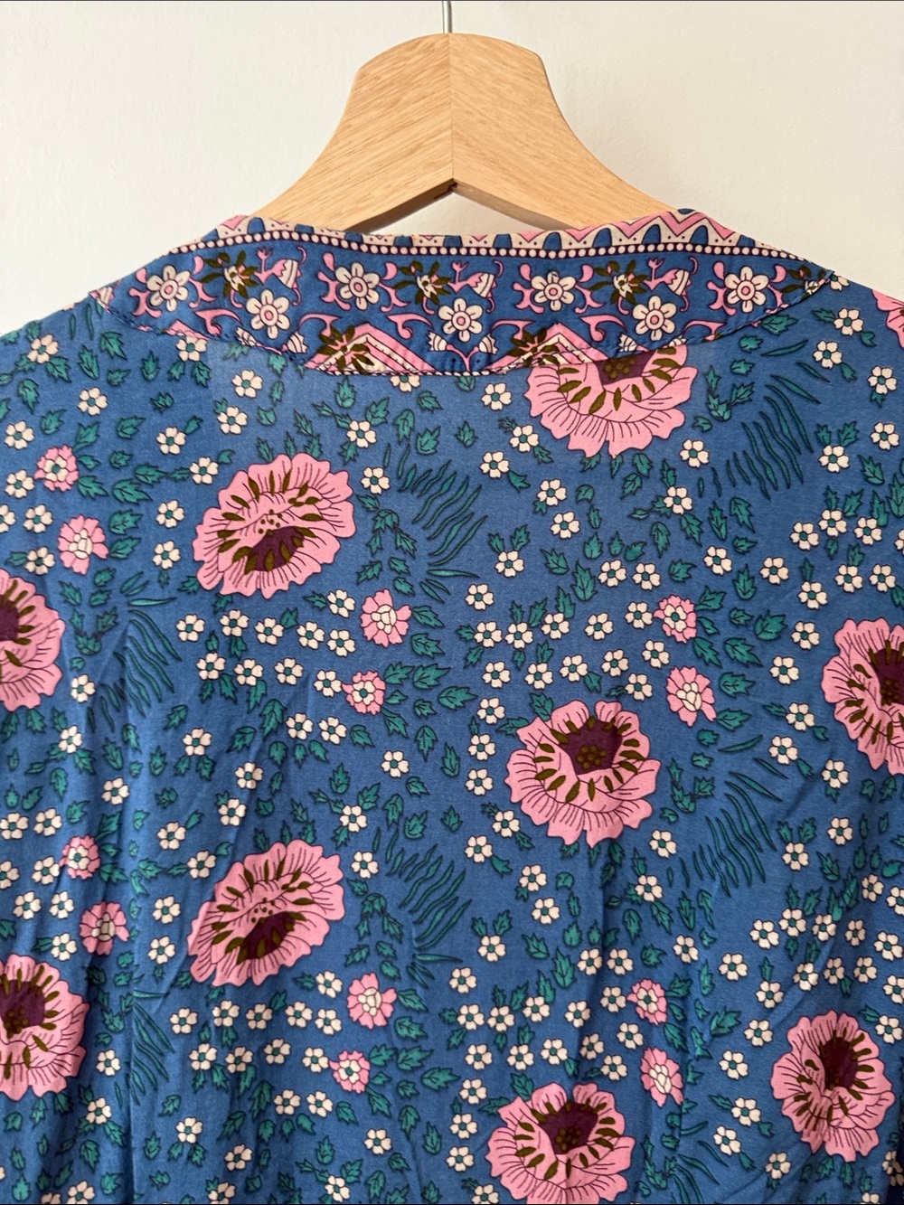 Natalie Martin Vintage Flower Kimono/Wrap Dress - Picture 7 of 9
